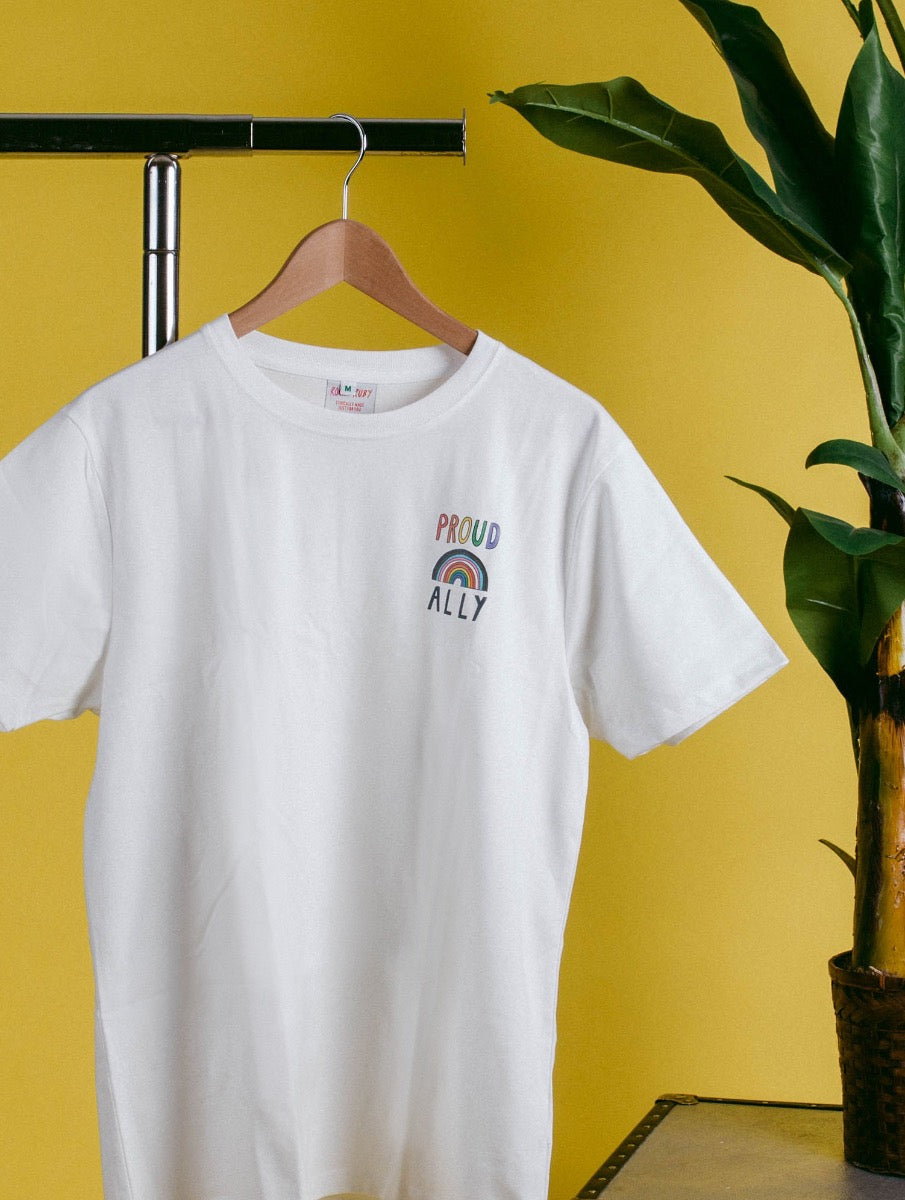 Personalised Ally Gay Pride T-Shirt