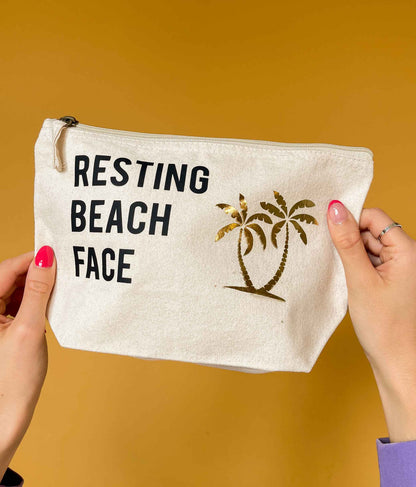 Resting Beach Face Make Up Bag