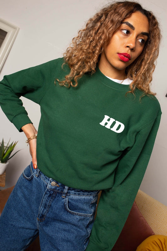 Personalised Retro Initials Sweatshirt