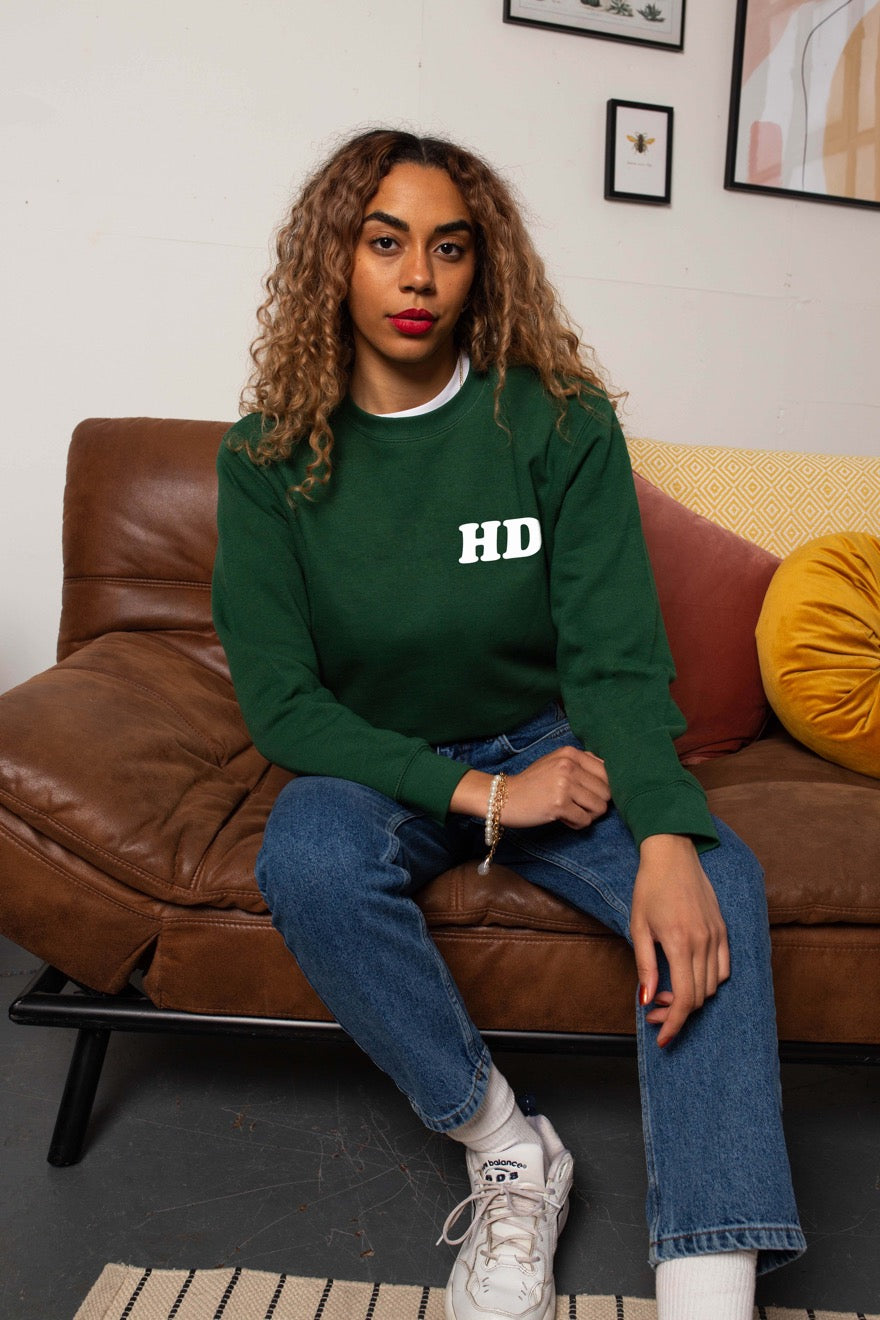 Personalised Retro Initials Sweatshirt