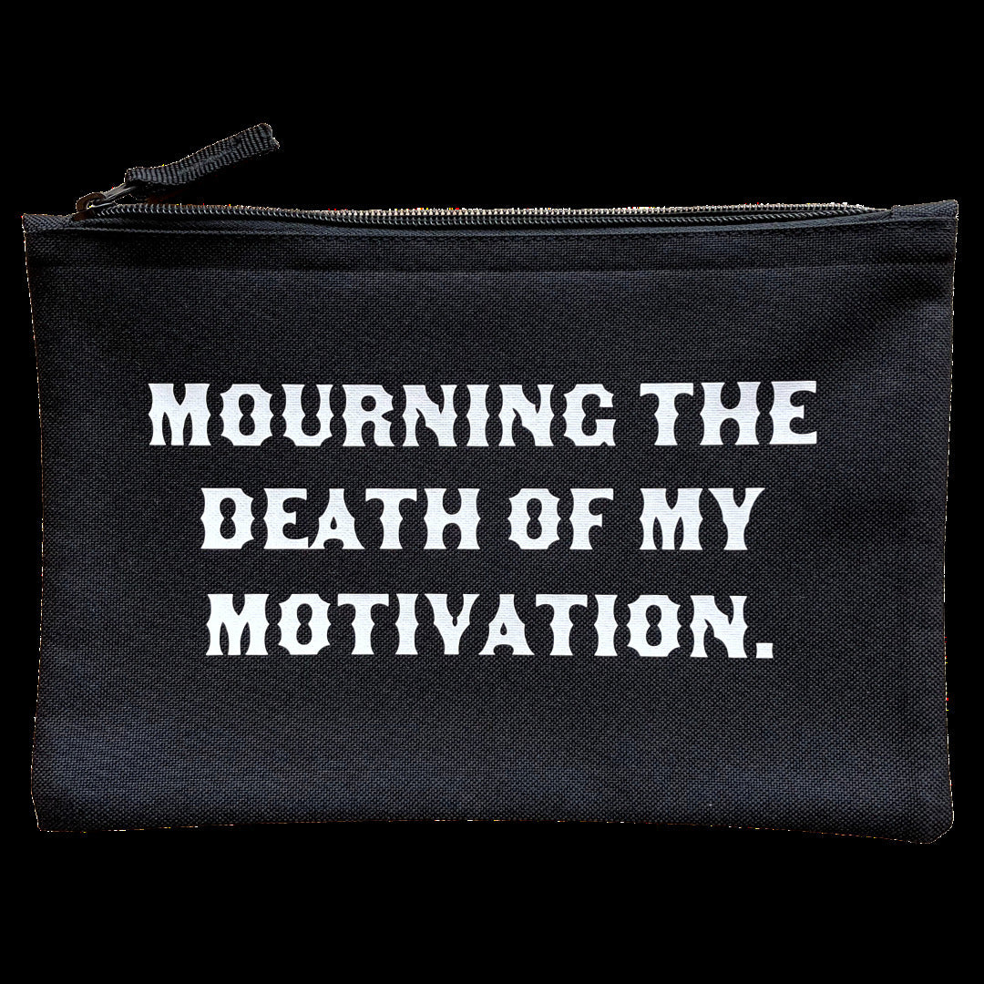 Mourning the Death of my Motivation Pencil Case