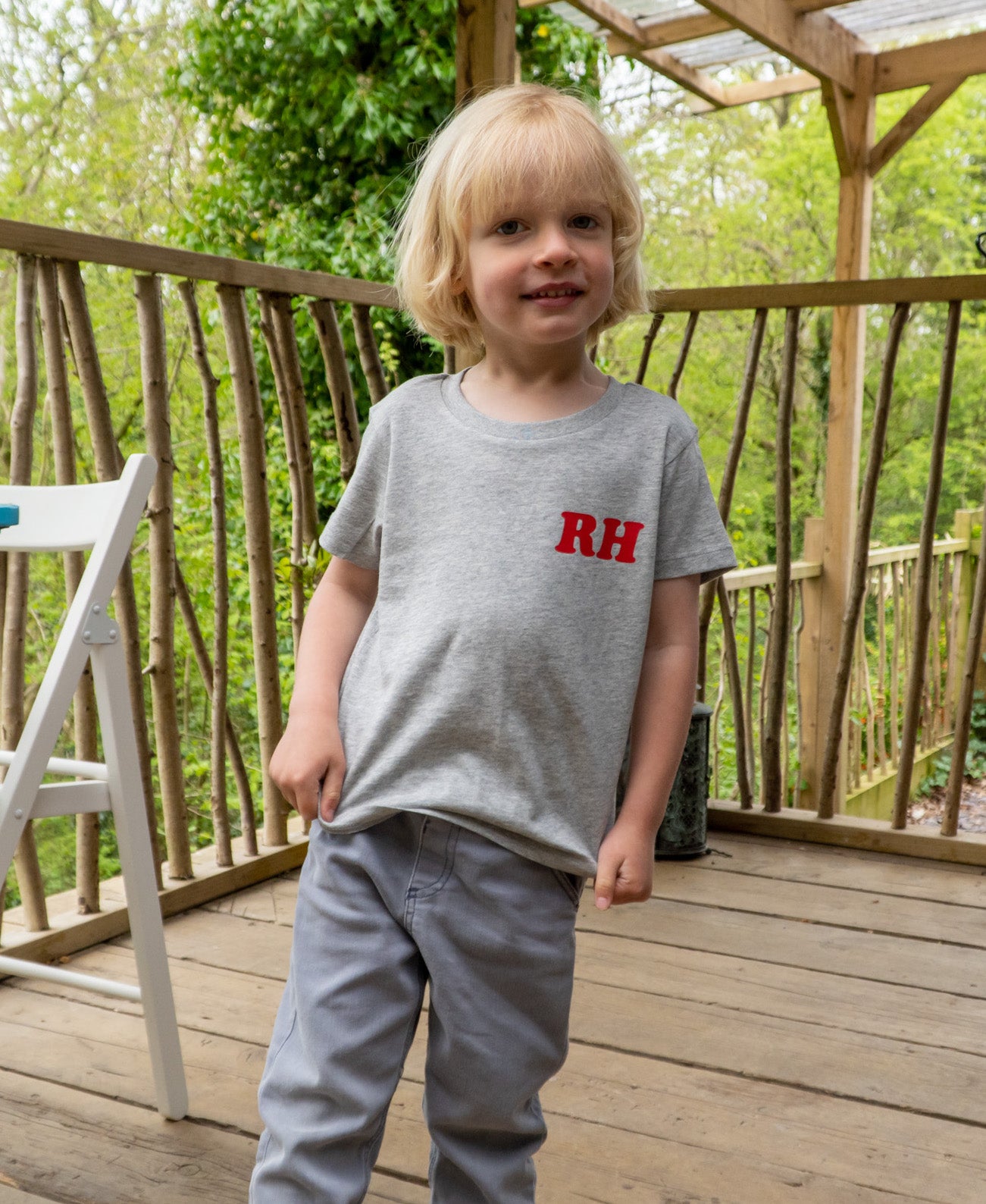 Children’s Team Name Back Print T-shirt