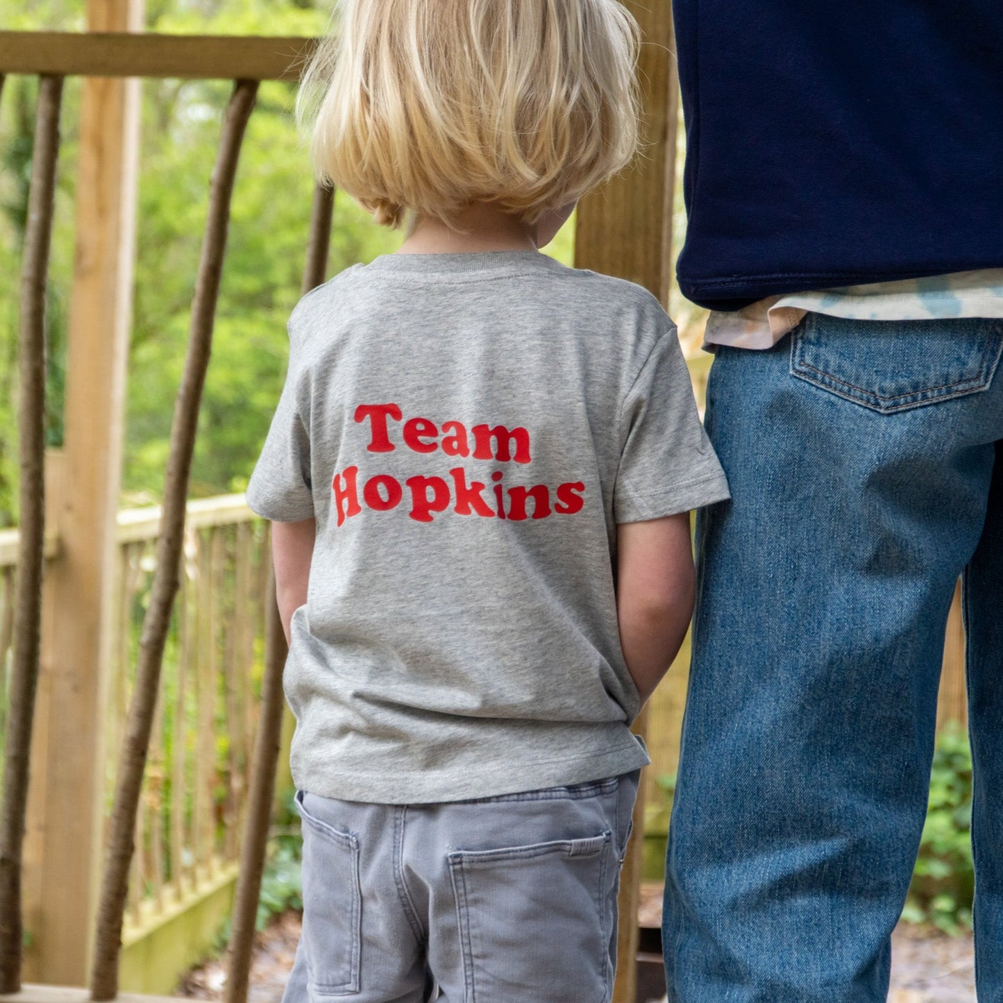 Team Name Adult And Child T Shirt Set