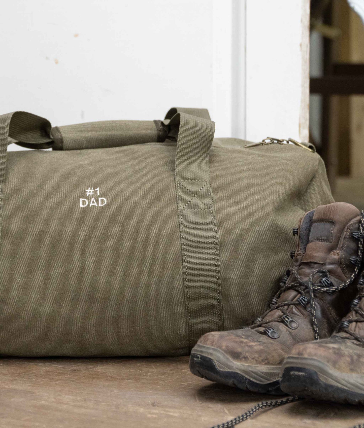 Embroidered Personalised Weekend Bag
