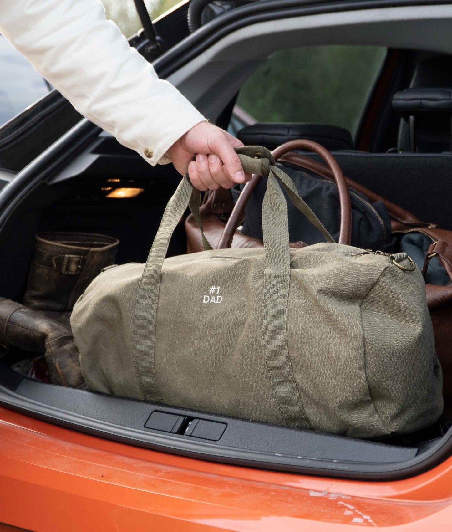 Embroidered Personalised Weekend Bag