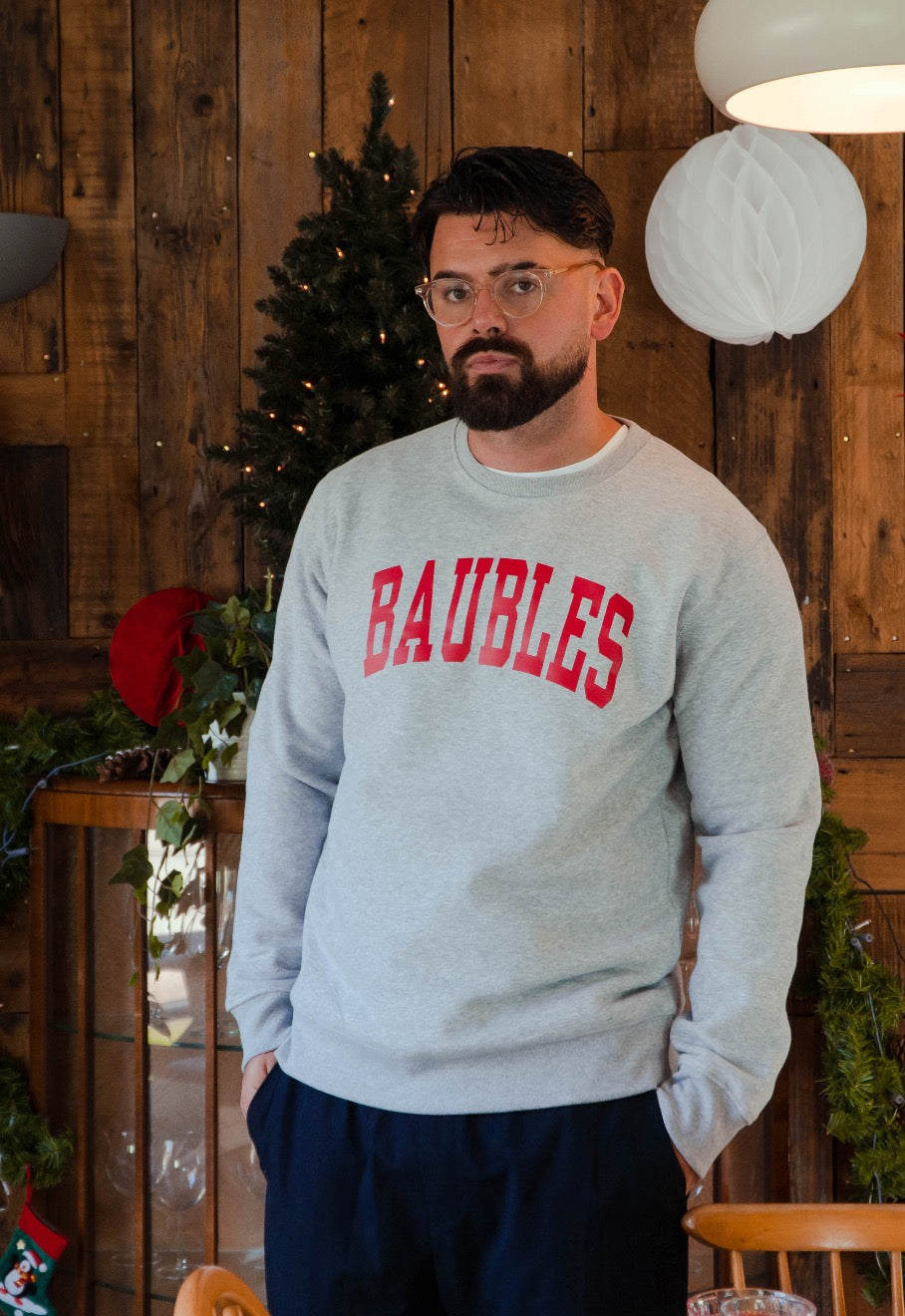 Men's Baubles Christmas Jumper