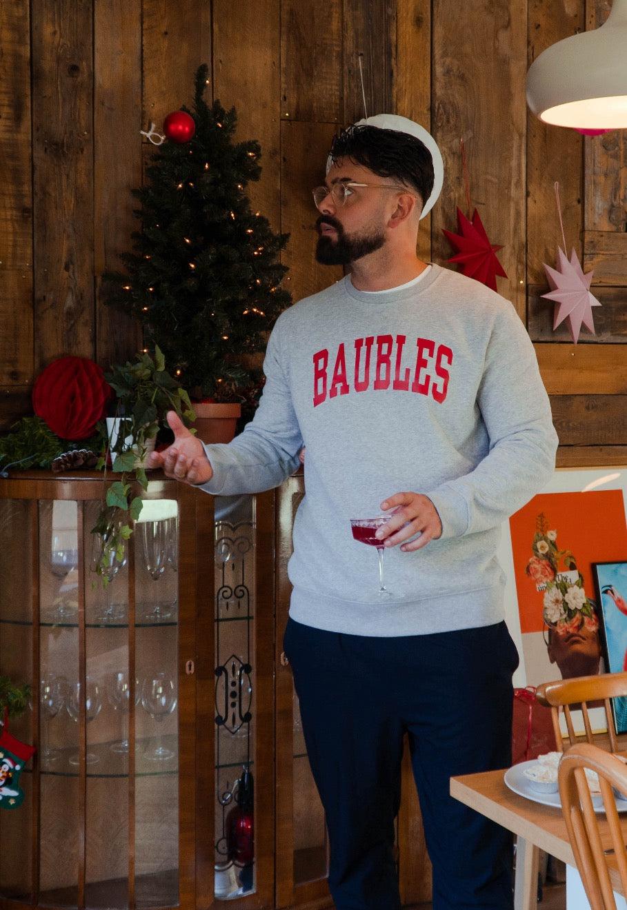 Men's Baubles Christmas Jumper