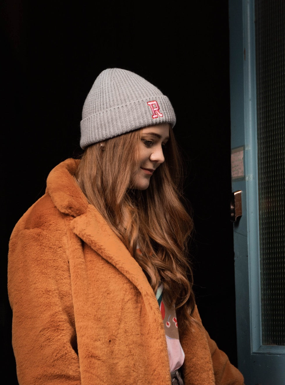 Personalised Embroidered Initial 'College' Beanie Hat