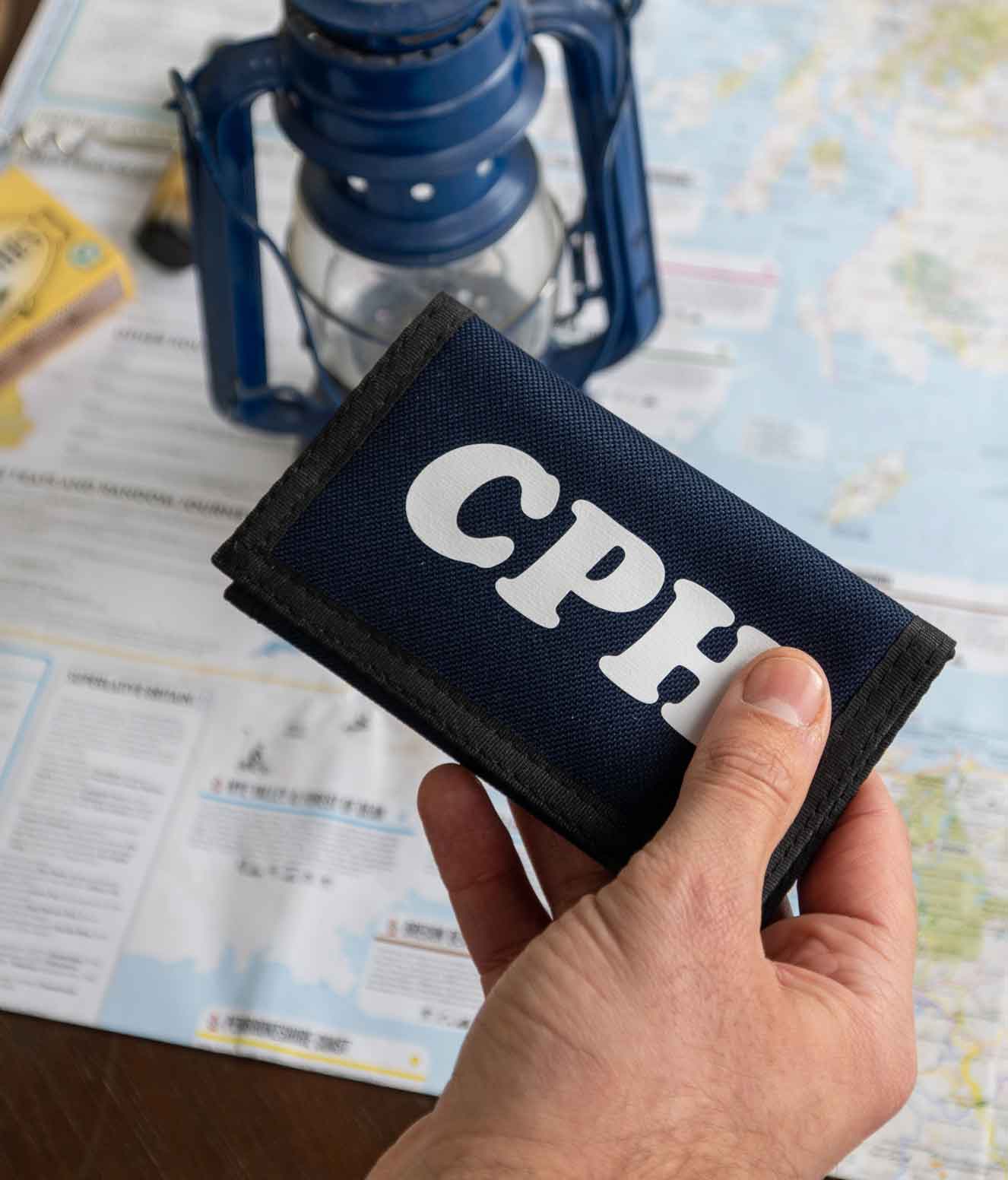 Personalised Retro Initials Wallet