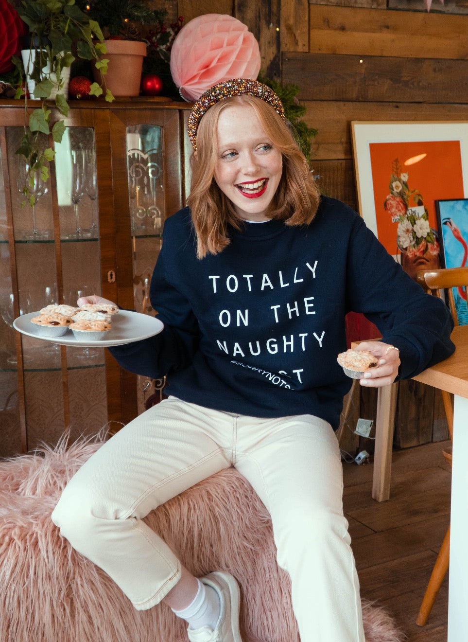 Naughty List Christmas Jumper
