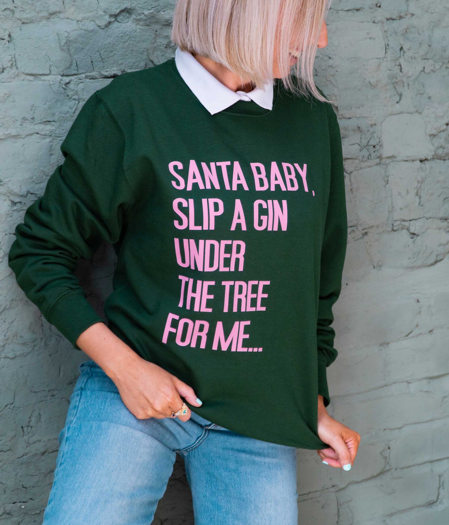 Santa Baby Christmas Jumper
