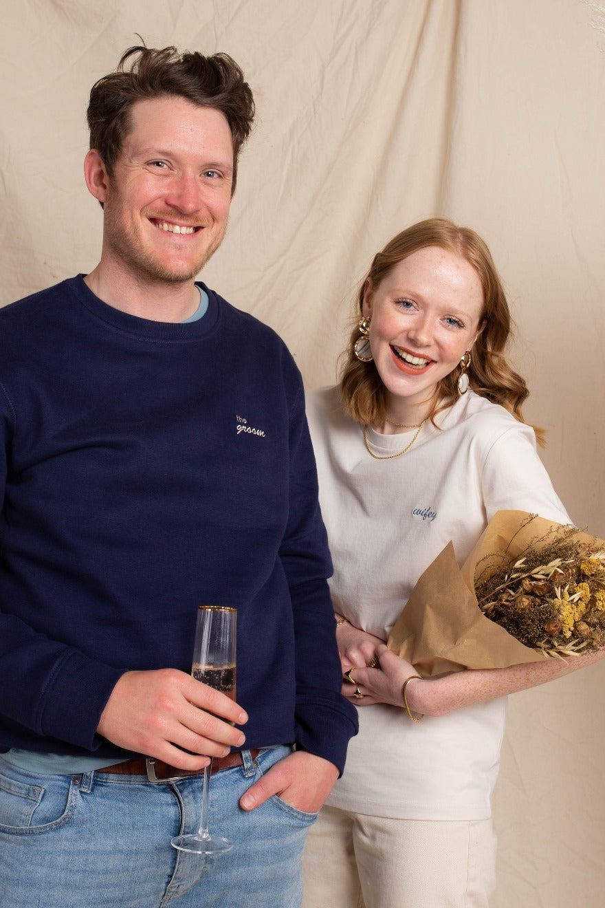 The Groom Personalised embroidered sweatshirt