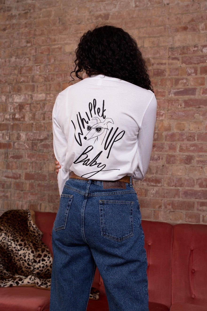 Whippet Up Baby Long Sleeved T shirt