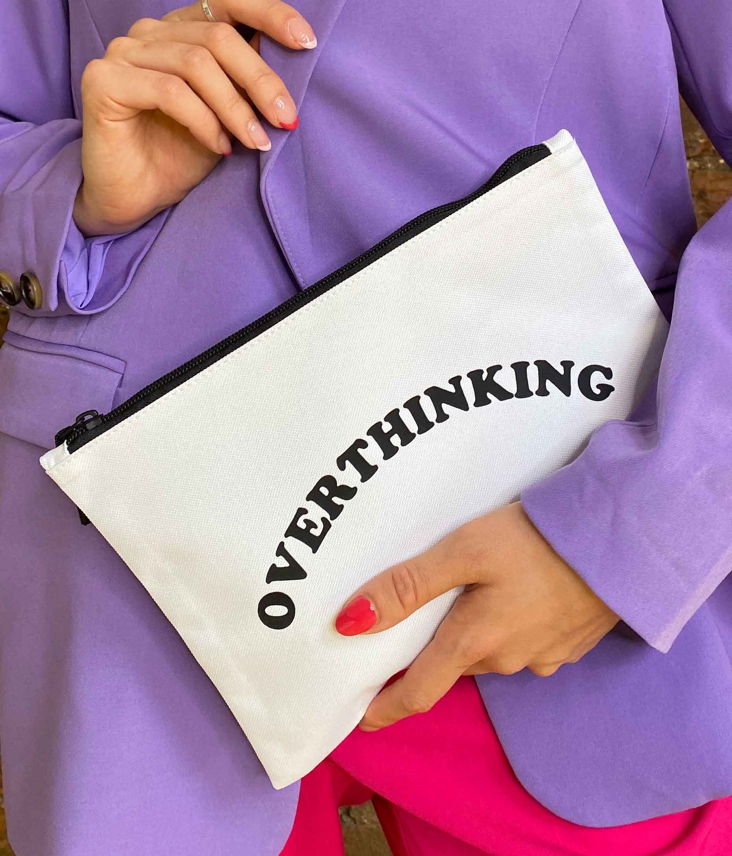 Overthinking Makeup Bag