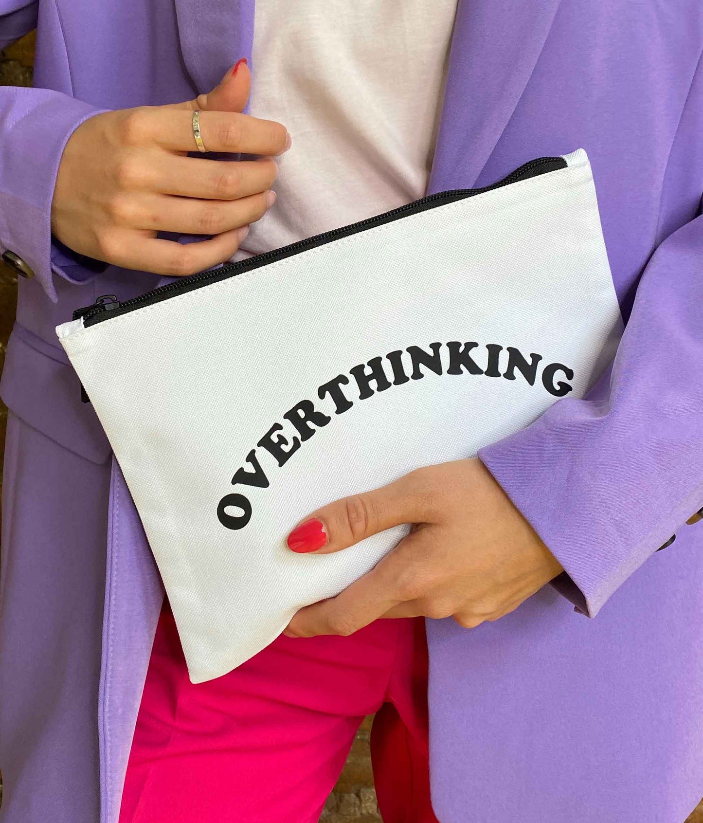 Overthinking Makeup Bag