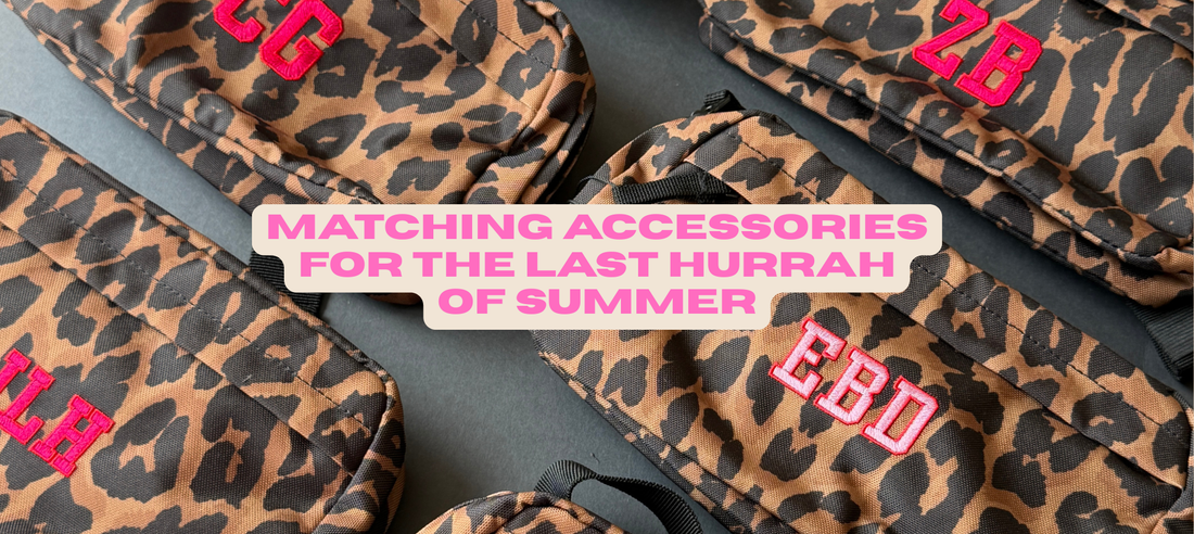 Matching Tote Bags and Accessories for the Last Hurrah of Summer