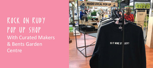Rock On Ruby and Curated Makers Pop Up