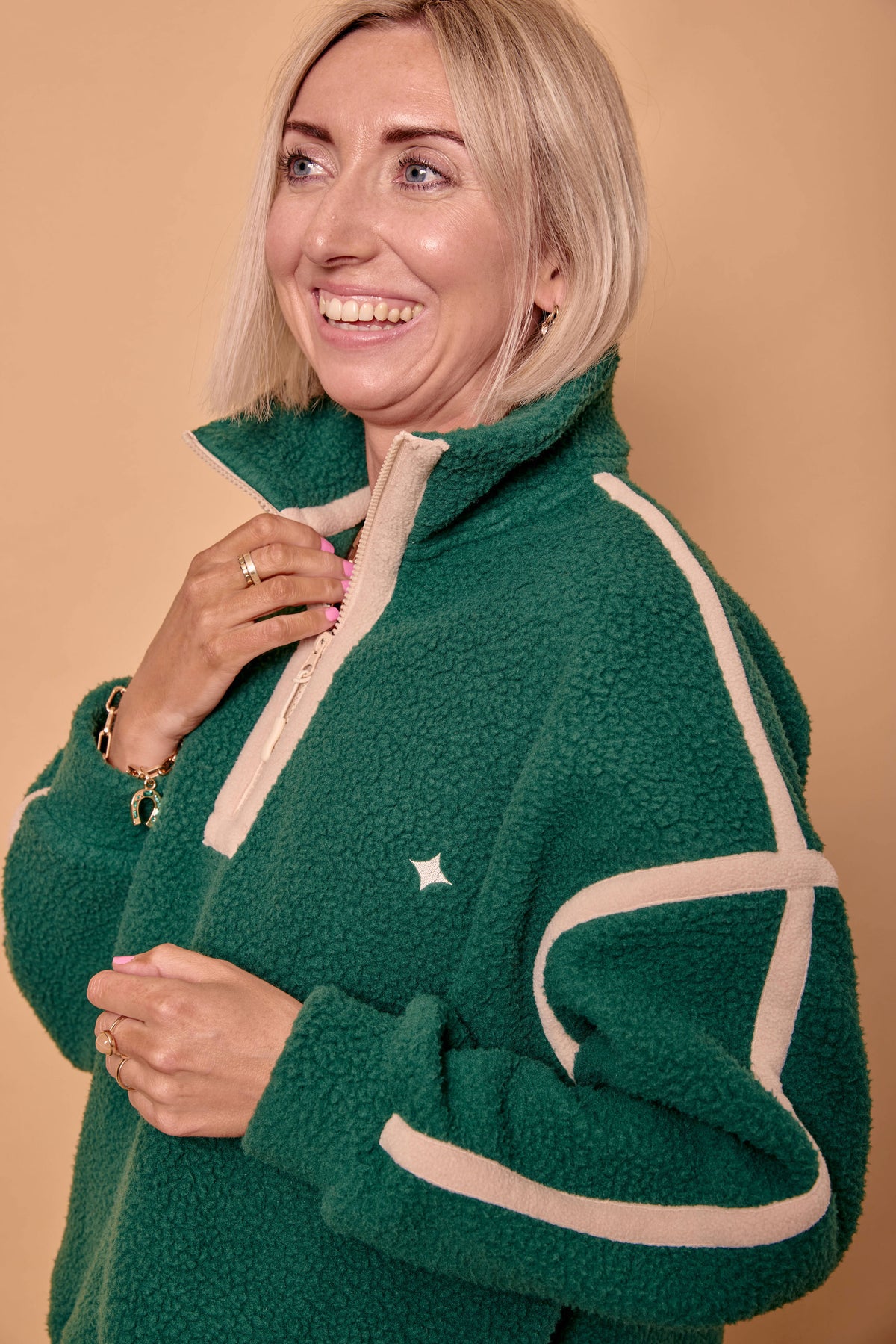 Rock On Ruby 1/4 Zip Fleece