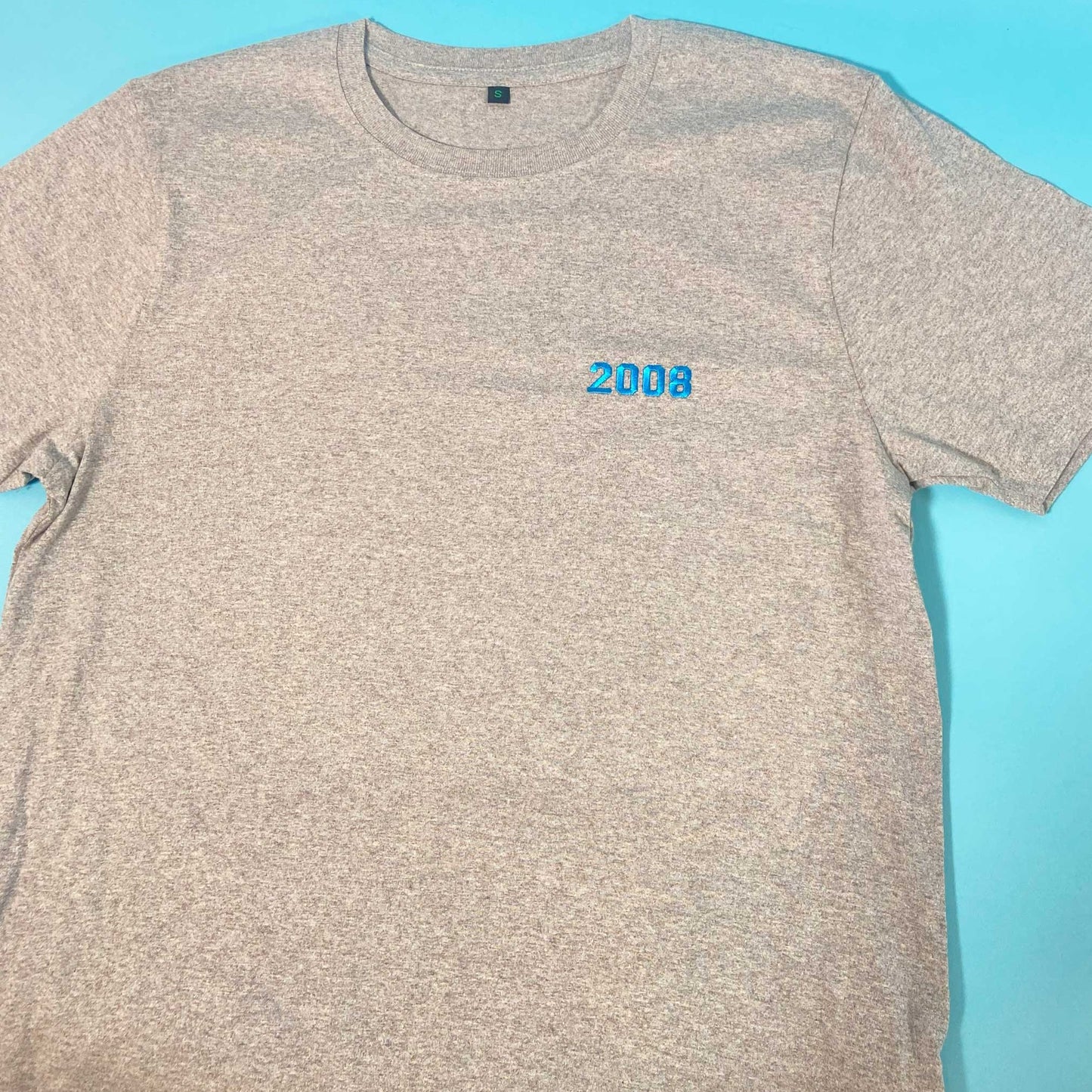 S Grey & Blue 2008 Year T-Shirt SALE
