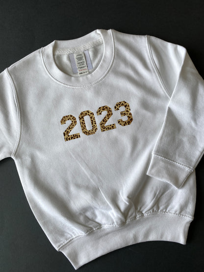 Children's Personalised Year Sweatshirt