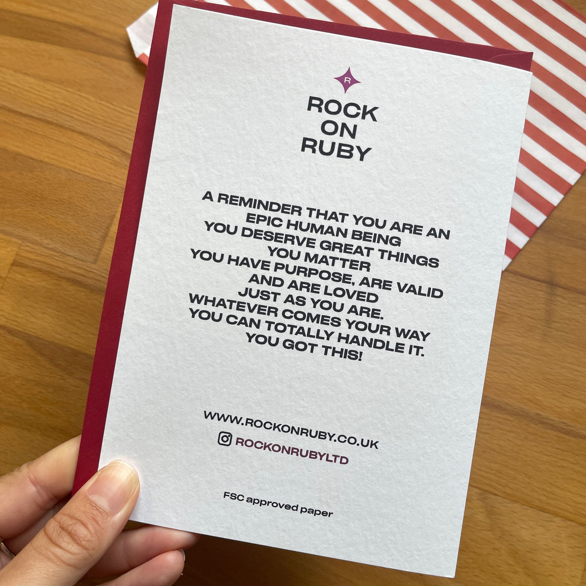 Jammy Dodger Enthusiast Greetings Card