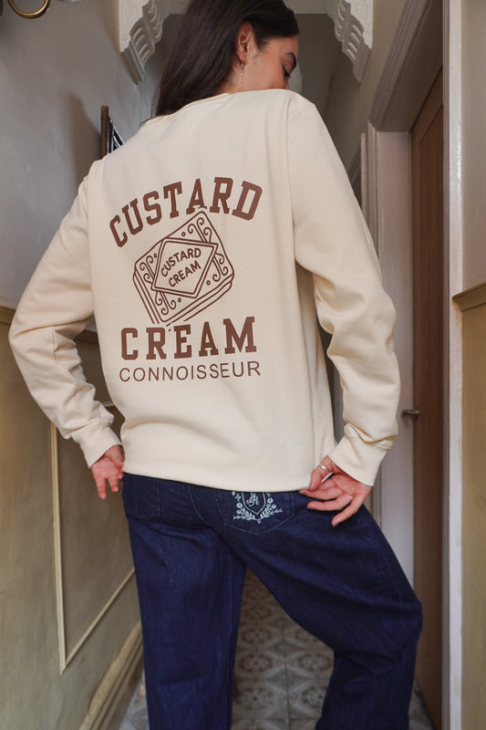 Custard Cream Connoisseur Sweatshirt