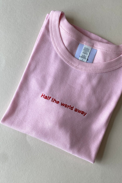 Custom Embroidered Slogan Baby Tee