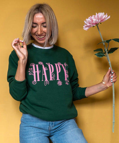 Happy Flower Sweatshirt
