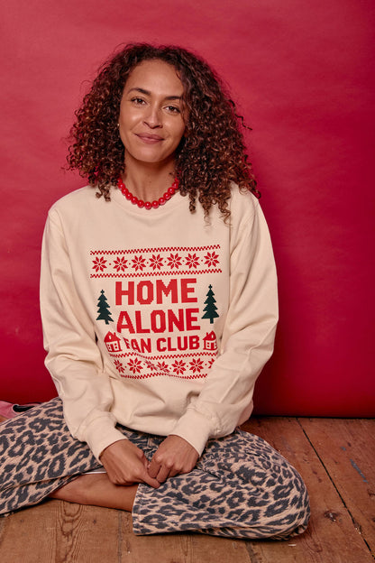 Fair Isle Style Home Alone Christmas Sweatshirt