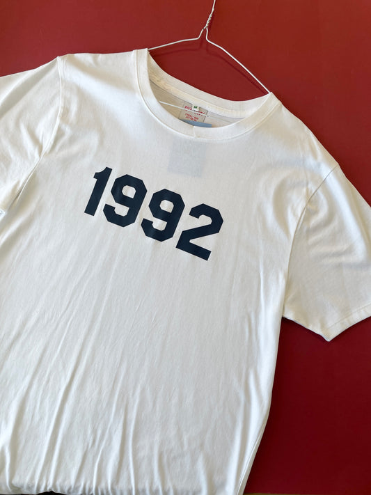 M White 1992 Year T-Shirt SALE