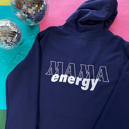 Mama Energy Slogan Hoodie M - SALE