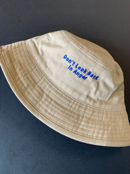 Don't Look Back In Anger Bucket Hat