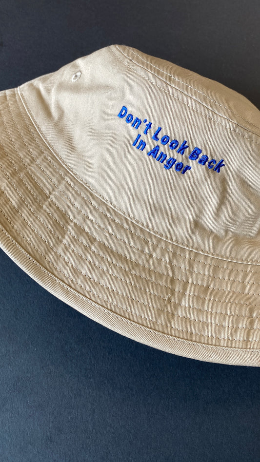Don't Look Back In Anger Bucket Hat