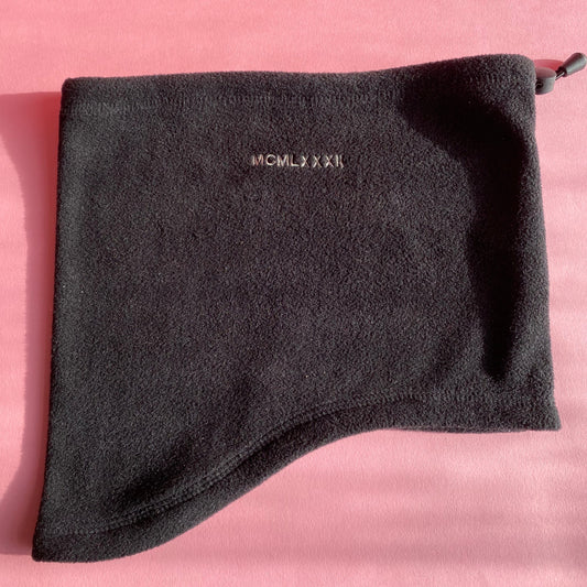 1982 - MCMLXXXII Embroidered Roman Numerals Snood SALE