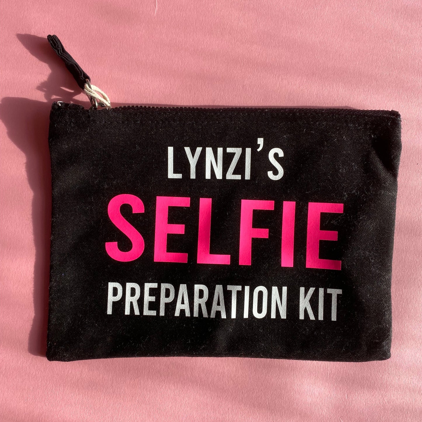 LYNZI'S Selfie Prep Kit Black Medium Make Up Bag - SALE