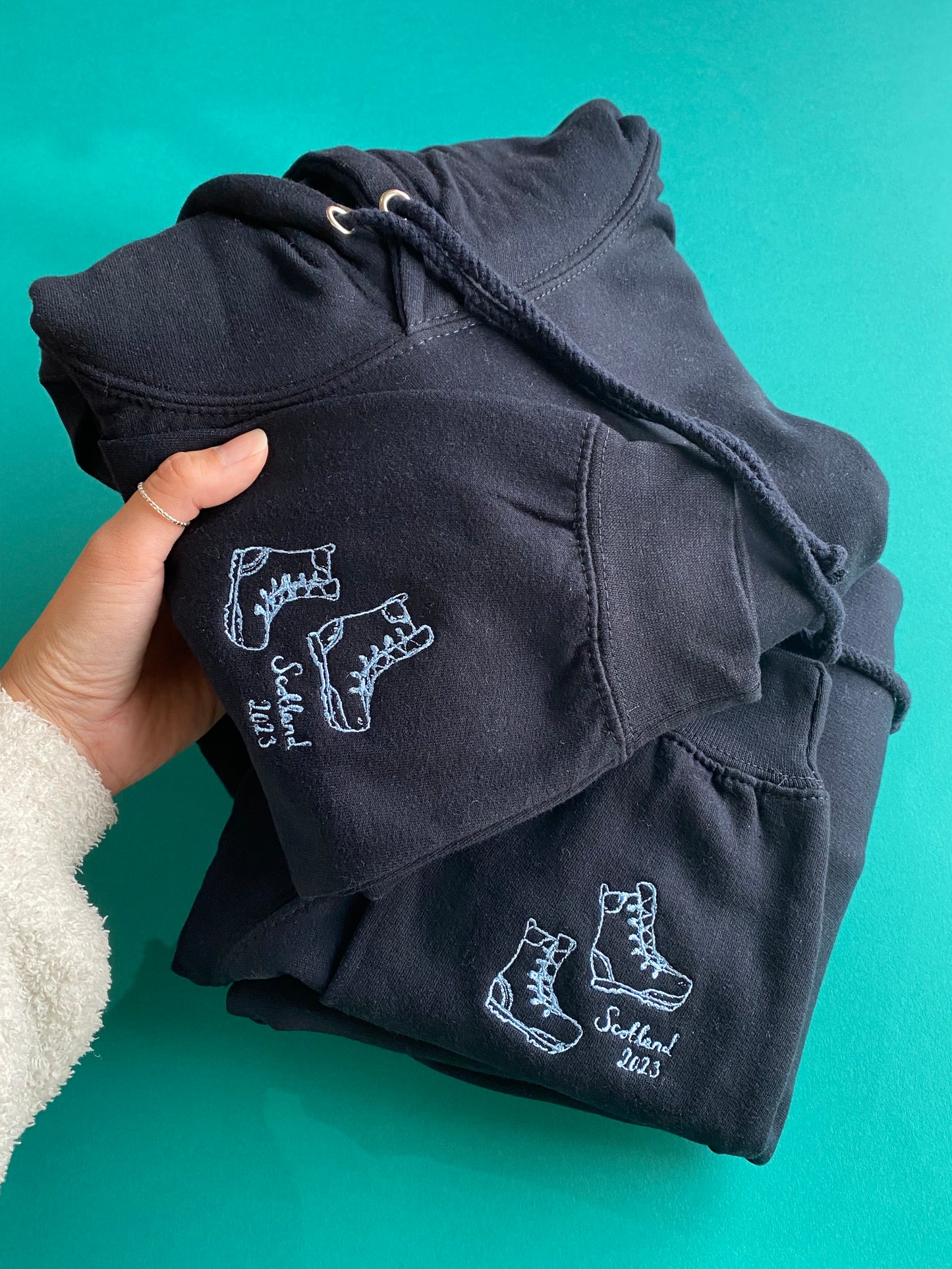 Personalised Handwriting Hoodie Cuff