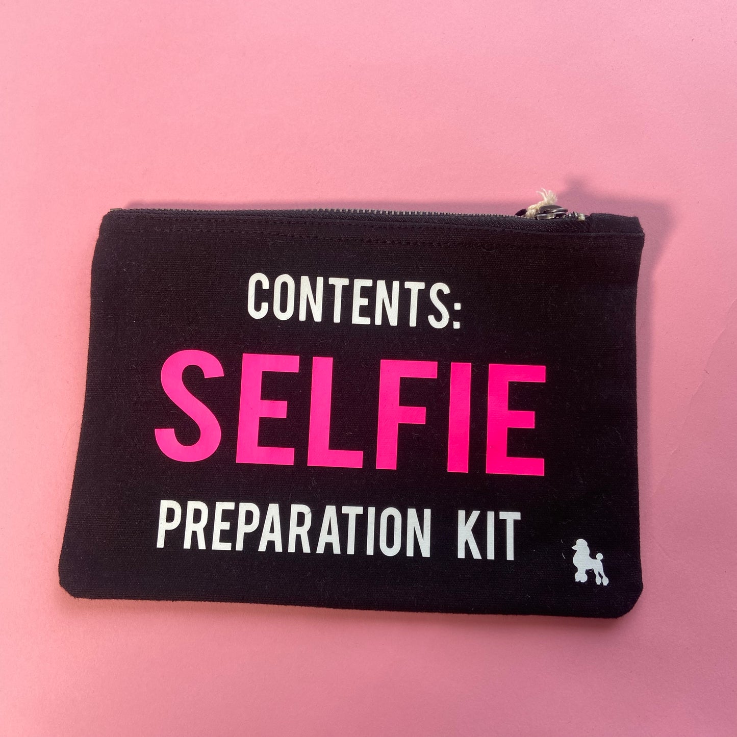Selfie Prep Kit Black Medium Make Up Bag - SALE