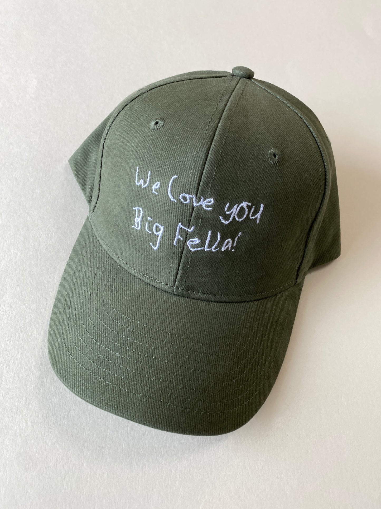 Personalised Handwriting Cap