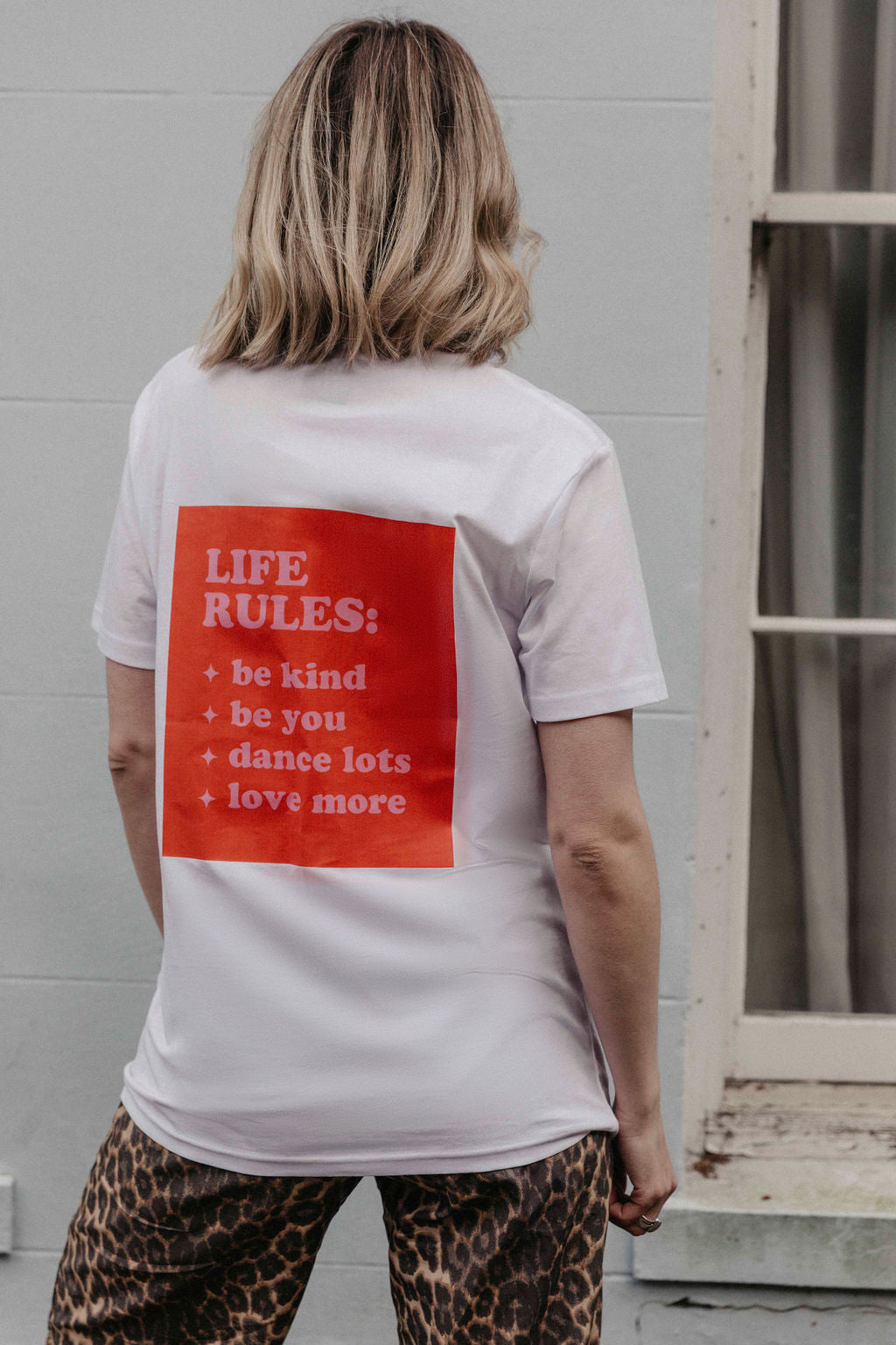 Life Rules Adult and Child T-Shirt Set