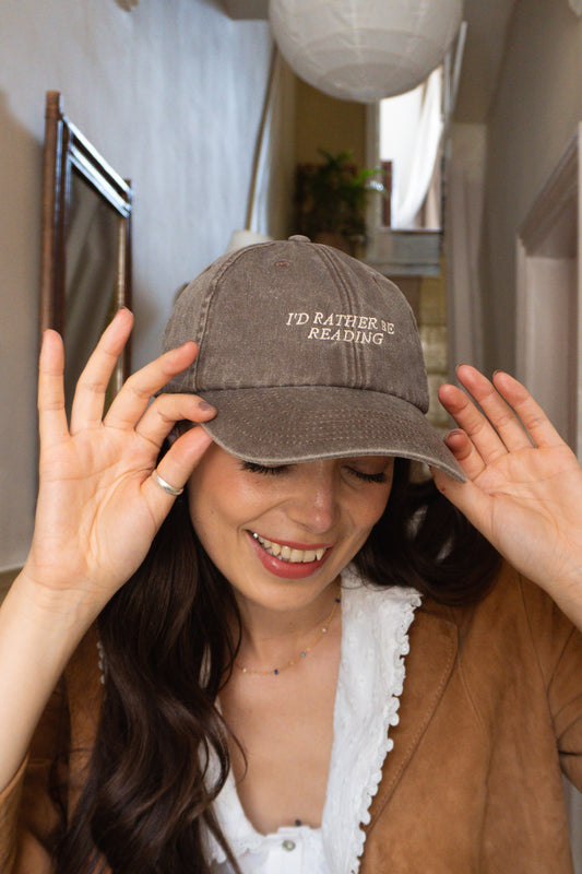 Personalised I'd Rather Be... Cap