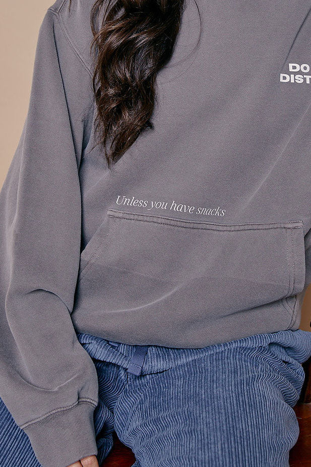 Do Not Disturb Slogan Hoodie