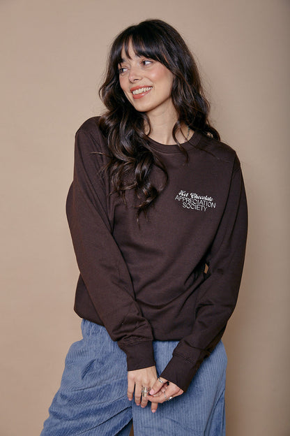 Hot Chocolate Appreciation Society Sweatshirt