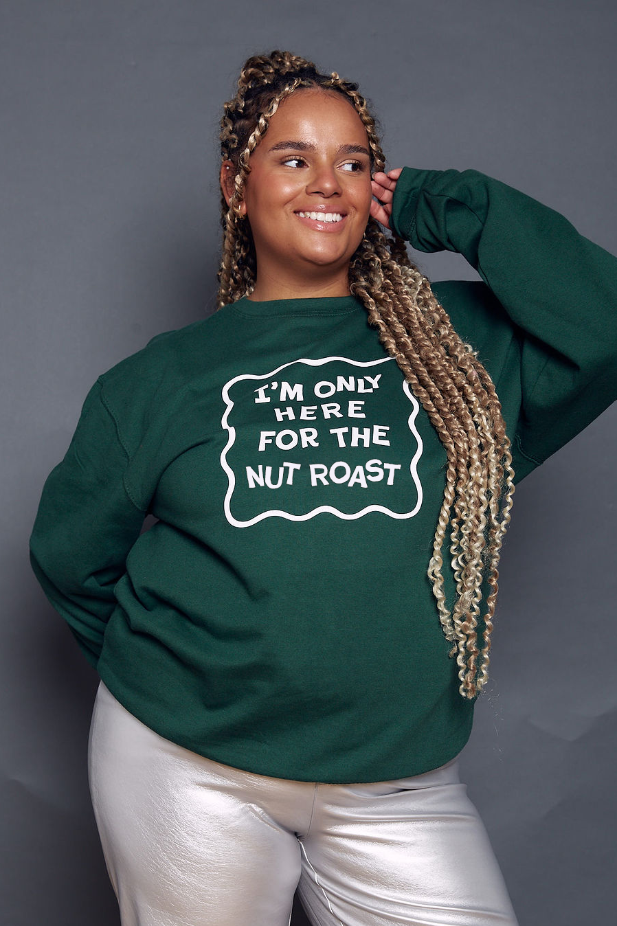 Custom Only Here for the ... Christmas Sweatshirt