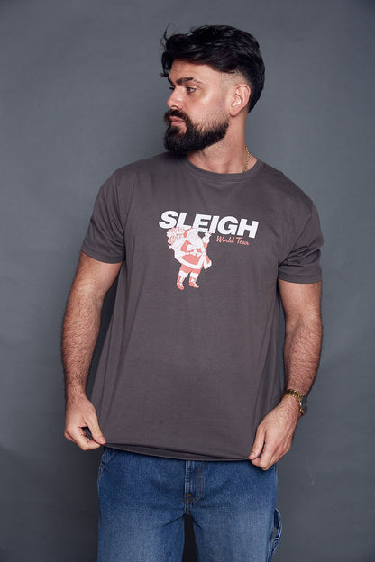 Sleigh It World Tour Christmas T-Shirt