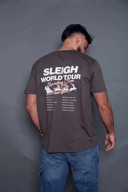 Sleigh It World Tour Christmas T-Shirt