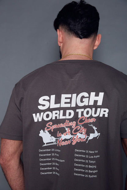 Sleigh It World Tour Christmas T-Shirt