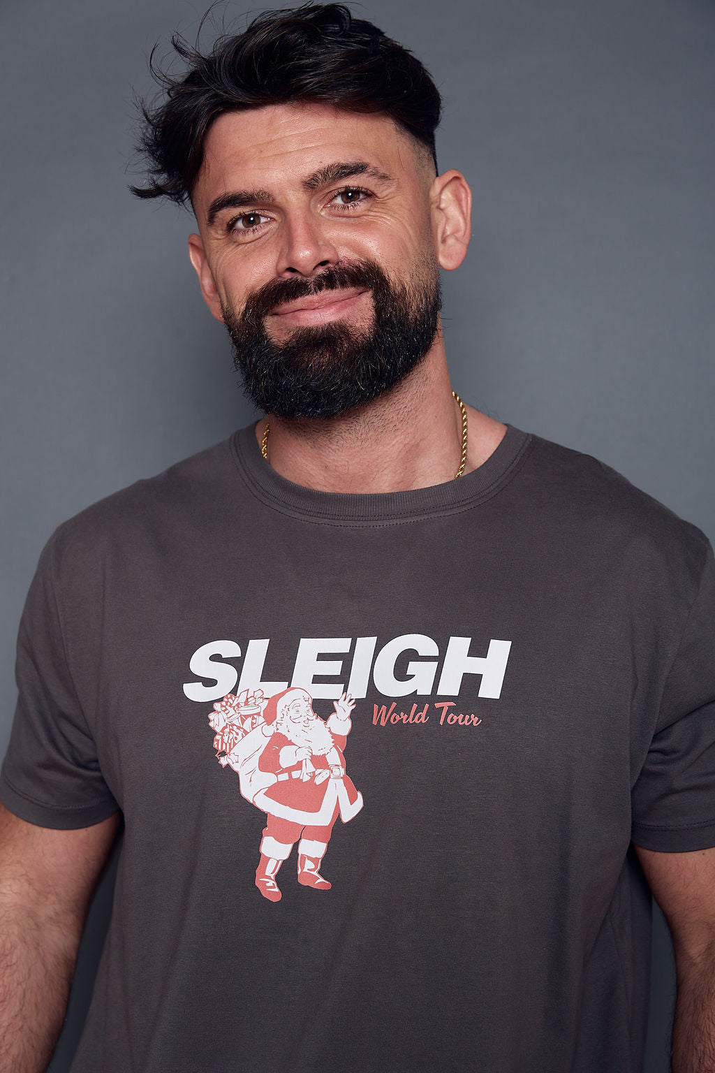 Sleigh It World Tour Christmas T-Shirt