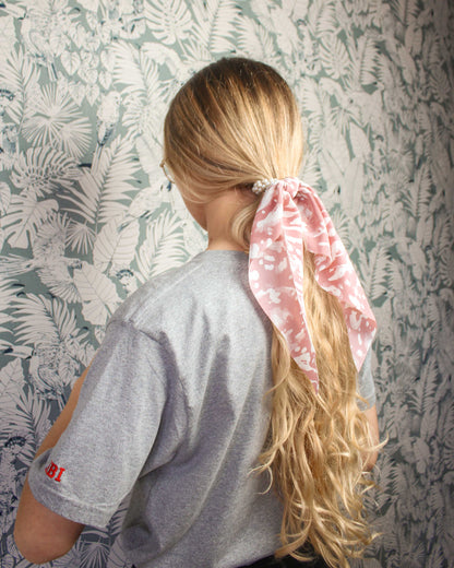 Beaded Ribbon scrunchie