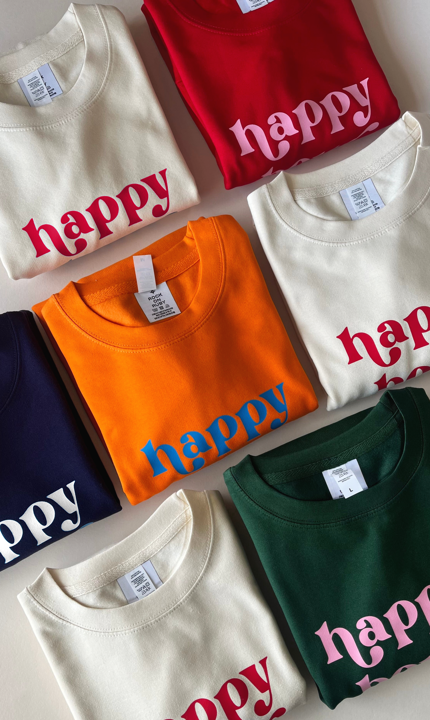 Happy Hour Slogan Sweatshirt