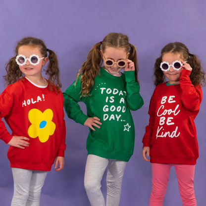 Children's Be Cool Be Kind Sweatshirt